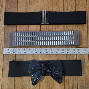 Bundle of 3 Belts